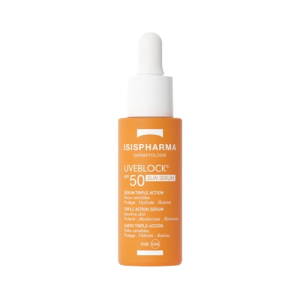 ISISPHARMA UV PROTECTOR SOLAR 50+ INVISIBLE SERUM TRIPLE ACCION X 28ML